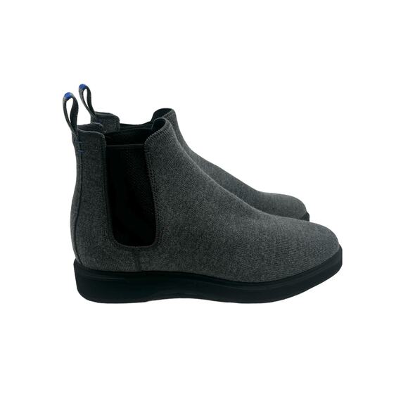 Rothy’s Merino Chelsea Boots in Charcoal Men’s Size 11.5 - Picture 4 of 10